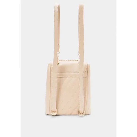 Bebe Hera Backpack Tan Small #549 - Picture 3 of 7